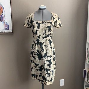 Banana Republic sheath dress floral size 2